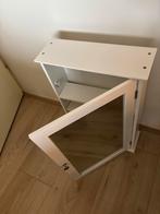 Hangkast met spiegel. 60x41x14cm wit, Huis en Inrichting, Ophalen, Minder dan 50 cm, Spiegelkast, Zo goed als nieuw