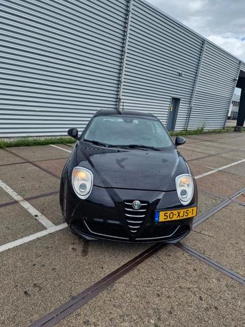 Alfa Romeo MiTo 1.3 D 62KW 2012 Zwart heeft nap kijk foto  beschikbaar voor biedingen