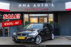 BMW 3-serie Touring 318i | AUT | CRUISE | TREKHAAK | ONDERHO, Auto's, Automaat, Euro 5, Zwart, 3-Serie
