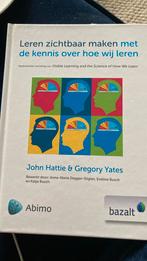 Leren zichtbaar maken met de kennis over hoe wij leren, Overige vakken, Ophalen of Verzenden, Zo goed als nieuw, John Hattie; Gregory Yates