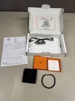 Hermes Goliath zwarte Herenarmband maat T6, Sieraden, Tassen en Uiterlijk, Armbanden, Zwart, Ophalen of Verzenden, Zo goed als nieuw