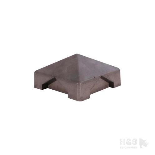 Betonmuts 13 x 13 cm met uitsparing, Tuin en Terras, Schuttingen, Nieuw, Overige materialen, Minder dan 1 meter, Minder dan 3 meter