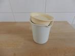 melkkannetje Tupperware, Ophalen of Verzenden, Gebruikt, Wit, Beker of Kan