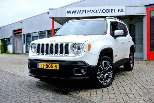 Jeep Renegade 1.4 140pk MultiAir Limited Navi|Leder|Navi|LMV, Auto's, Jeep, Bedrijf, Te koop, Renegade, ABS, Airbags, Airconditioning