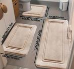 Beige badkamerset kleedjes NIEUW, Ophalen of Verzenden, Nieuw