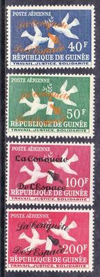 Guinee Guinea 1962 pf mi 145 - 148, Postzegels en Munten, Postzegels | Afrika, Verzenden, Guinee, Postfris