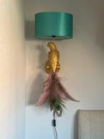 Vogel Wandlamp met Veren, Ophalen of Verzenden, Gebruikt, Metaal