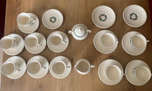 Wedgwood servies Stratford, Huis en Inrichting, Keuken | Servies, Zo goed als nieuw, Kop(pen) en/of Schotel(s), Wedgwood, Porselein