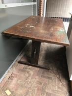 Houten Tafel - 4 tot 6 Personen, Ophalen, Gebruikt, Rechthoekig, 50 tot 100 cm