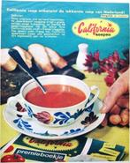 3 vintage advertenties reclames California soep 1959-62 eten, Verzamelen, Verzenden, Gebruikt, Overige typen