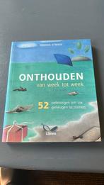 D. O'Brien - Onthouden van week tot week, Ophalen of Verzenden, Zo goed als nieuw, Dieet en Voeding, D. O'Brien