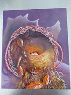 Mooi schilderijtje Nestje.DALEN,DRENTHE, Antiek en Kunst, Ophalen of Verzenden