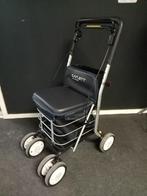 Carlett rollator en boodschappen trolley in 1, Ophalen, Opvouwbaar, Zo goed als nieuw
