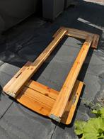 GRATIS ophalen eenpersoonsbed massief grenenhout, Huis en Inrichting, Slaapkamer | Bedden, Ophalen, 90 cm, Eenpersoons, Wit