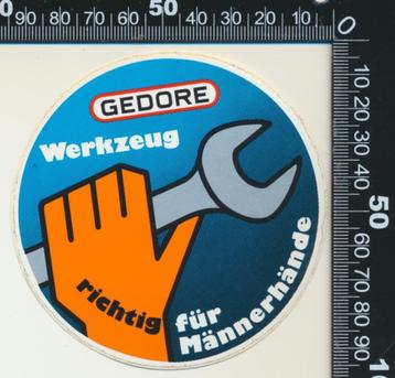 Sticker: Gedore Werkzeug beschikbaar voor biedingen