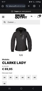 Modeka clarke motorjas dames, Motoren, Kleding | Motorkleding, Jas | textiel, Dames, Tweedehands