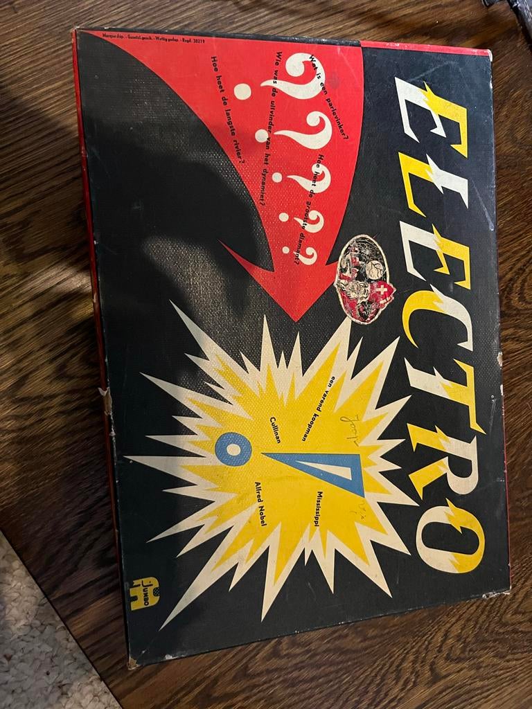 Antiek Electro Spel - Meer dan 50 jaar oud!, Een of twee spelers, Ophalen, Gebruikt, Reisspel