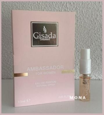 Ambassador for Women niche parfum sample proefje tester beschikbaar voor biedingen