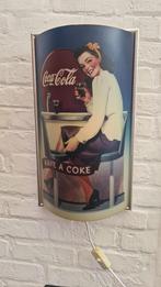 Zeldzame Coca-Cola reclame, Have a coke, gebogen - verlicht, Ophalen of Verzenden, Gebruikt, Lichtbak of (neon) lamp