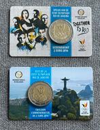 België 2016 | 2 euro Olympische Spelen | Set NL & FR, Ophalen of Verzenden, België, 2 euro, Setje