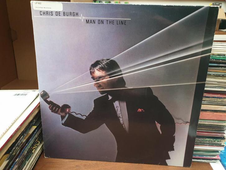 Chris de Burgh- Man on the line (3), Cd's en Dvd's, Vinyl | Pop, 12 inch, Ophalen of Verzenden