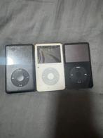 3 iPods Classic - Onderdelen/Reparatie, Audio, Tv en Foto, Mp3-spelers | Apple iPod, Classic, Zwart, Ophalen of Verzenden, 20 tot 40 GB