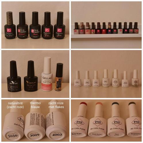 Bijna nieuwe grote set gellak incl. lamp en veel extra's, Sieraden, Tassen en Uiterlijk, Uiterlijk | Cosmetica en Make-up, Zo goed als nieuw