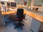 2x bureau, Huis en Inrichting, Bureaus, Ophalen, In hoogte verstelbaar, Zo goed als nieuw, Bureau