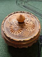 Houten Doosje met Snijwerk, Ophalen of Verzenden