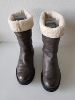 Panama Jack maat 41 mooie grijze leren laarzen warm gevoerd, Hoge laarzen, Verzenden, Panama Jack, Grijs