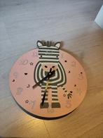 Leuke klok kinderkamer, Ophalen of Verzenden, Zo goed als nieuw, Klok