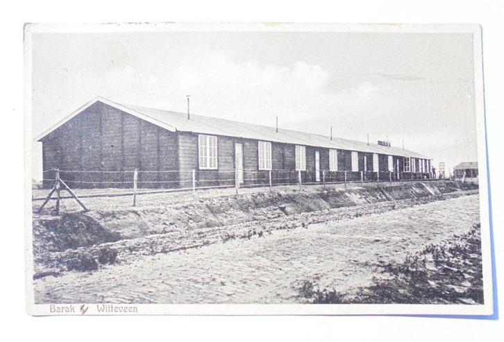 WITTEVEEN, werkkamp met prikkeldraad e houten barakken 1931., Verzamelen, Ansichtkaarten | Nederland, Gelopen, Drenthe, 1920 tot 1940