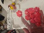 Roze roosjes in zak, Ophalen of Verzenden, Zo goed als nieuw