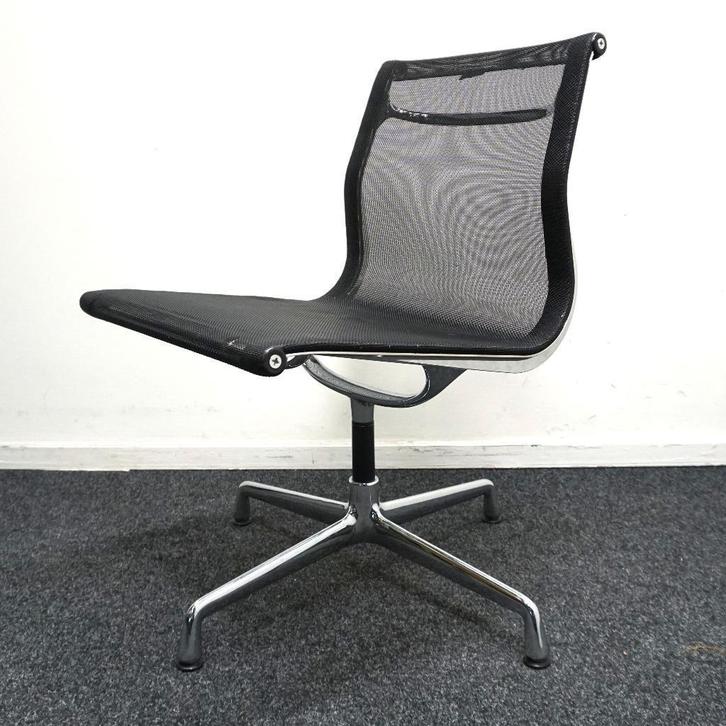 Vitra EA108 Design Vergaderstoel |Netweave Zonder armleuning, Huis en Inrichting, Stoelen, Gebruikt, Vijf, Zes of meer stoelen