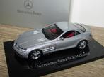 Mercedes-Benz SLR McLaren zilver, Dealer model, Minichamps, Hobby en Vrije tijd, Modelauto's | 1:43, Nieuw, Ophalen of Verzenden