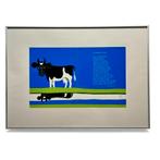 Thijs Overmans (1928) - De dichter is een koe, Antiek en Kunst, Ophalen of Verzenden