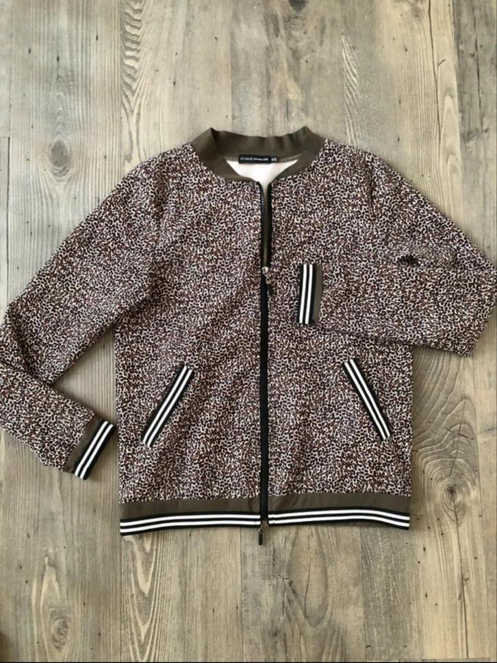 Nieuw Studio Anneloes bomberjack 38/40, Kleding | Dames, Jasjes, Kostuums en Pakken, Zo goed als nieuw, Maat 38/40 (M), Bruin