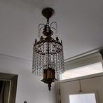 Sierlijke Hanglamp met Koperen Ketting, Ophalen, Gebruikt, Metaal, Klassiek