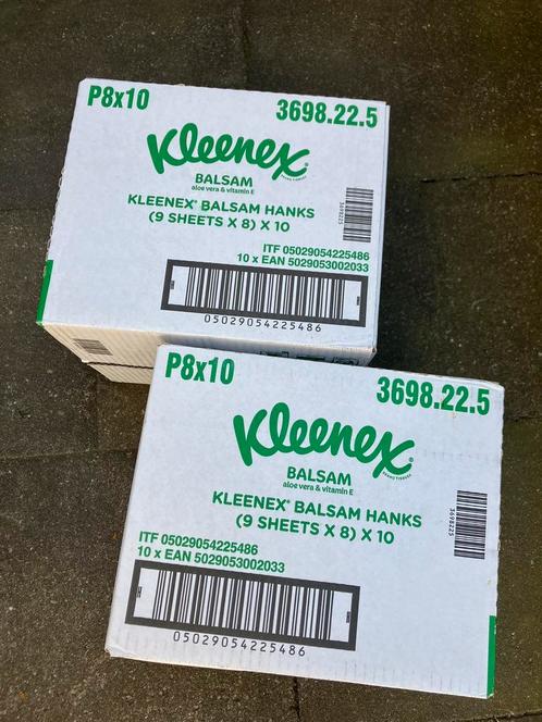 20 x 10 pakjes met Kleenex Balsam zakdoekjes 8 stuks, Sieraden, Tassen en Uiterlijk, Uiterlijk | Gezichtsverzorging, Nieuw, Reiniging