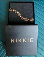 NIKKIE NIEUWSTAAT goudkleurige ketting met N-logo, Ophalen of Verzenden, Nieuw, Goud, Overige materialen