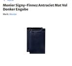 Monier Signy Antraciet Dakpannen - 120 stuks + gevelpannen, Doe-het-zelf en Verbouw, Dakpannen en Dakbedekking, Gebruikt, Steen of Klei