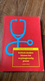 Kritisch denken binnen het verpleegkundig proces, Nederlands, Ophalen of Verzenden, Zo goed als nieuw, J.M. Wilkinson
