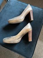 Sensunique Gouden Hakken Mt 38 (valt als 39), Ophalen, Gedragen, Geel, Pumps
