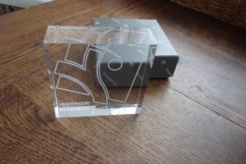 Perspex presse papier Gemeente Westervoort, Rijn en IJssel beschikbaar voor biedingen