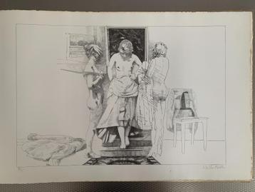 Walter Nobbe - lithografie beschikbaar voor biedingen