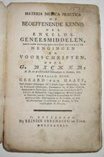 Beoeffenende  kennis der Geneesmiddelen  G. Bicker, Verzenden