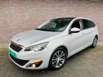 Peugeot 308 1.6 E-hdi SW PREMIUM+ Aut/Leer/Pano/LED/Massage!, Auto's, Peugeot, Origineel Nederlands, Te koop, Zilver of Grijs