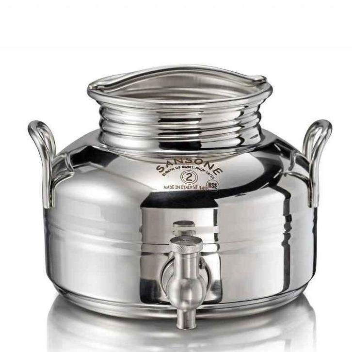 Olijfolie vaten roestvrijstaal  5 - 100 Liter,  IT design, Huis en Inrichting, Keuken | Potten en Pannen, Nieuw, Rvs, Ophalen of Verzenden