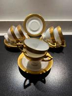 Kop en schotels Epiag Czechoslovakia met gouden rand., Huis en Inrichting, Keuken | Servies, Ophalen of Verzenden, Zo goed als nieuw