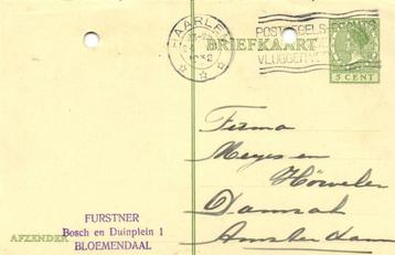 Furstner, Bloemendaal - 07.1932 - briefkaart - 1932 geschrev beschikbaar voor biedingen